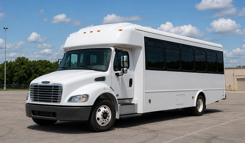 25-passenger minibus for charter in Ramapo, NY