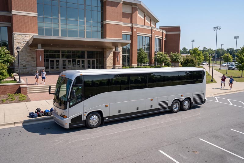 Sports Team Charter Bus Rentals in Ramapo, NY